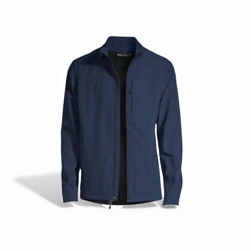 Swiss Tech Navy Blue Softshell Jacket Sz S (34-36)